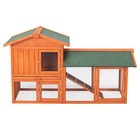 Rabbit Hutch Guinea Pig Cage Chicken Coop Hen Chook House Ferret Hutch With Run