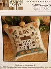Chart Abc Samplers Abc No  1 Cross Stitch Sampler New Little House Needleworks