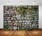 Vintage Brick Stone Wall Backdrop 15x8ft For Photography  Party Decor  Studio Us