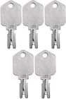 5 Pack Forklift   Heavy Equipment Keys For Clark Yale Caterpillar Hyster Komatsu
