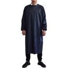 Jaspfct Darkblue Waterproof Apron Long Sleeves