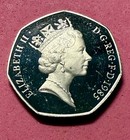 1985 Great Britain 50 Pence - Seated Britannia - 102 015 Minted Scarce