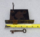 Antique Art Deco Victorian Mortise Door Lock Key Crystal Glass Knobs Handle
