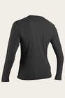 O neill Basic Skins L s Sun Shirt Rashguard - Women s - Large   Black