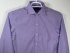 Nwt Men   s Ralph Lauren Polo Long Sleeve Slim Fit Dress Shirt Purple Sz 15   38