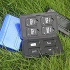 Waterproof Aluminum Memory Card Holder 16 Slot Sd Tf Micro Sd Storage Case