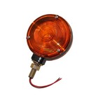 Amber Safety Warning Light For Tractor Metal Body Plastic Lens Heavy Duty