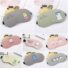 1pcs Sleeping Eye Mask Cotton Soft Sleep Aid Travel Rest Eye Shade Cover Blindfo