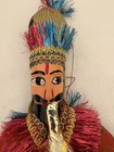 Rajasthani  handmade String Puppet Doll Marionettes Hand Painted Face Snake Charm