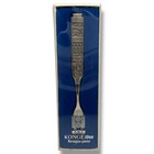 New Konge Tinn Norwegian Pewter Fork Hardanger Sylvplett Kinsarvik Norway  st 