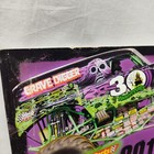 Grave Digger 2012 Souvenir Year Book Monster Jam Advance Auto Parts Pass Flaws
