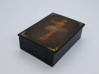 Vintage Russian Lacquer Box Fedoskino Ballerina 1960   1970 Hand Made In Ussr