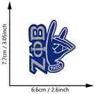 Zeta Phi Beta - Sorority - 1920 - Hand Symbol - Embroidered Iron-on sew-on Patch
