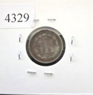 1867 Three Cent Nickel 3c - Nice Circulated Example - Free Shipping 