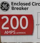 Ge Powermark Gold 200 Amp 10 In  Enclosed Outdoor Circuit Breaker New Sealed