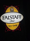 Vintage Falstaff Beer Lighted Bar Sign  Mid Century  W  Beer Can W cap Works