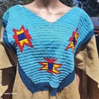 Incredible Vtg  Ingenious Native American-made Deerskin Dress Beadwork   Fringe