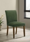 Cantley Upholstered Dining Side Chair Green  set Of 2 