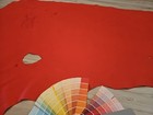 4-5oz Stop Red Leather Hide Matte Medium Soft Side Sheet panel 12x12-x24 23 sqf