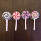 Play-doh Lollipop 4 Lollipops New Please Read 
