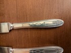 8-vintage Oneida Grosvenor Community Silverplate Knives With Bolster 9-3 4 