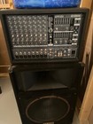 Yamaha Emx 88 Professional Pa System Speakers 6 Input  2 Mic Mixer Us  504 00