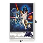 Star Wars  Episode Iv  V  Vi   Vii - Movie Poster Set  regulars 2   24  X 36  