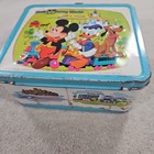 Vintage 1970s Walt Disney World  Metal Lunch Box - No Thermos No Handle