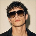 Oversized Aviator Sunglasses Mens Uv400 Gradient Lens Polycarbonate Retro