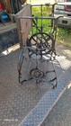 Antique Standard Brand Treadle Sewing Machine Cast Iron Base   Stand
