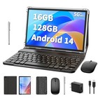 Android 14 Tablet  10 Inch Tablet With Keyboard  16gb 128gb  1tb Expand  Black