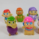 Vintage 80s Playskool Glo Friends Lot Of 9 Figures