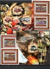 Fire Engines - Lot 100 Souvenir Sheets - Collection Mnh  s2