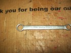 1 Of Vintage Hazel 610 12mm   14mm Double Box Wrench 12 Point Chrome Vanadium