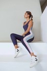 Rainbow Unitard Navy   Pastel  Size M Nwt