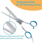 Professional Barber Shears Set Hair Cutting Thinning Scissors Hairdressing Salon