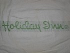 Rare Vintage Holiday Inn Iconic Green Stripe Hand Towel 1970s   Innkare  Cotton
