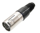 2-pack Dmx 5-pin Xlr Male 120   Terminator  Cablesonline Dmx-t51-2