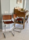 Set Of Two Mid-century Vintage S33 Cantilever Chair By Mart Stam 1980s