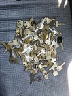 Old Vintage Antique Brass Keys 2  Lb Lot Estate Collector Find Ornate Approx 175