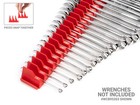 Tekton 80-tool Modular Wrench Organizer Set  red 