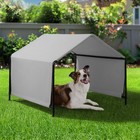 4x4x3  Dog Shade Shelter Sun Rain Protection Canopy  Pet Tent For Outdoor Patio