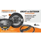 2x Prv 8mr500cf-ndy-4 Midrange 4 Ohm Neodymium 8  Waterproof Pro Audio Speakers
