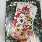 Bucilla Santa s Workshop Felt Christmas Stocking Craft Kit 33255 Sequins Vintage