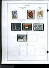 Collection  Belgium Part D Computer Pages  1984 1993  Cat  40  Mint   Used