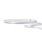 White Double Faced Satin Ribbon 1 4  X Continuous 50 Yards Thin Ribbons Perfe   