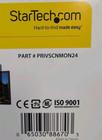 Lot Of 2 - Startech Universal Privacy Screen Filter 24  Monitors - Free Shipping