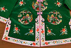Vtg   1960s  Esme - Child s Sz  8 - Chinese Silk Jacket - Intricate Embroidery