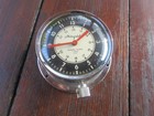 Vintage  airguide  Marine Clock 7 Jewels 8 Day  parts Or Repair 