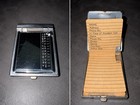 Tiny Vintage Pocket Metal Address Book Telephone Index Japan Alphabetical Memo